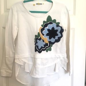 ANTHRO (little yellow button) top